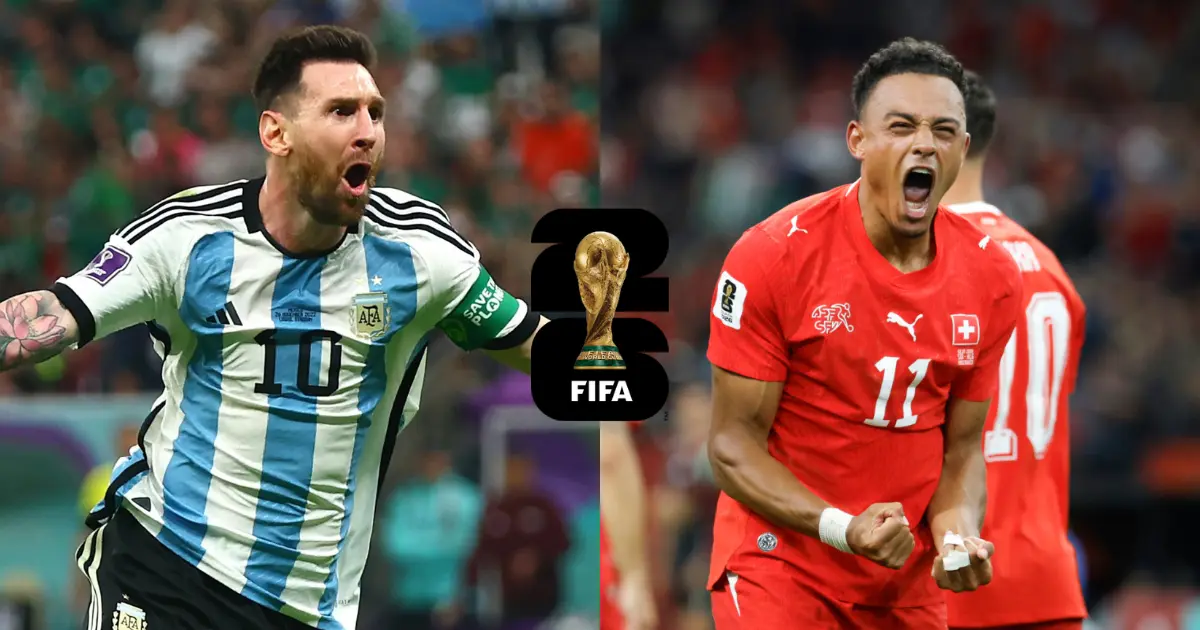 Pronóstico Argentina - Suiza (Cuartos de final)